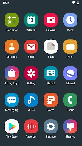 Theme - Galaxy S10 One UI应用截图