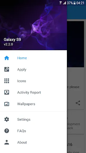 Theme - Galaxy S9应用截图