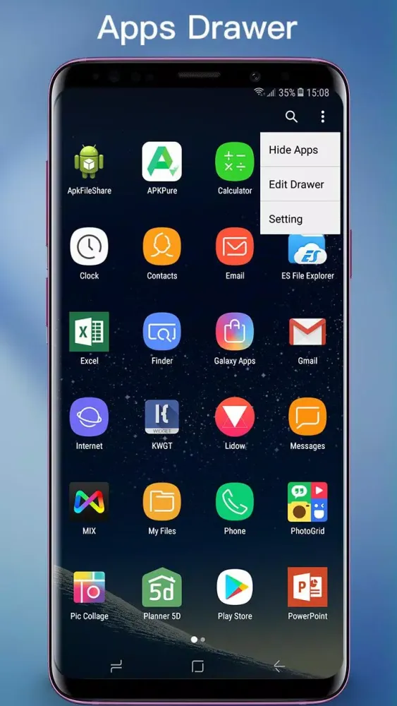 Capturas de pantalla de S Launcher