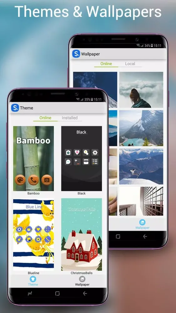 Capturas de pantalla de S Launcher