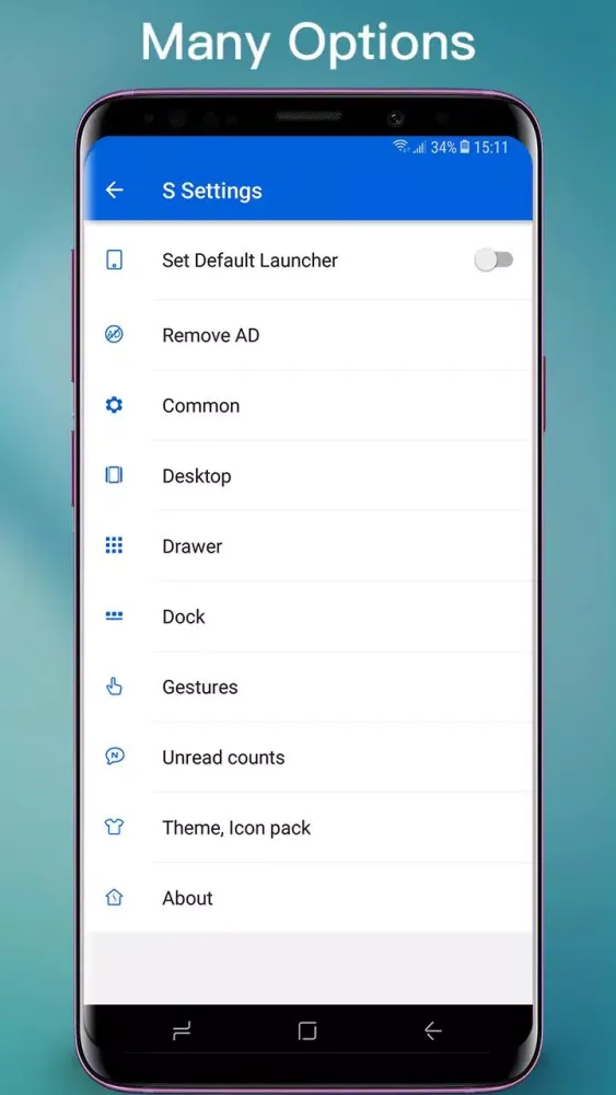 Capturas de pantalla de S Launcher
