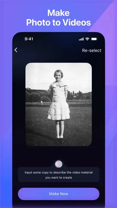 Captures d'écran de Luma-Image to Video
