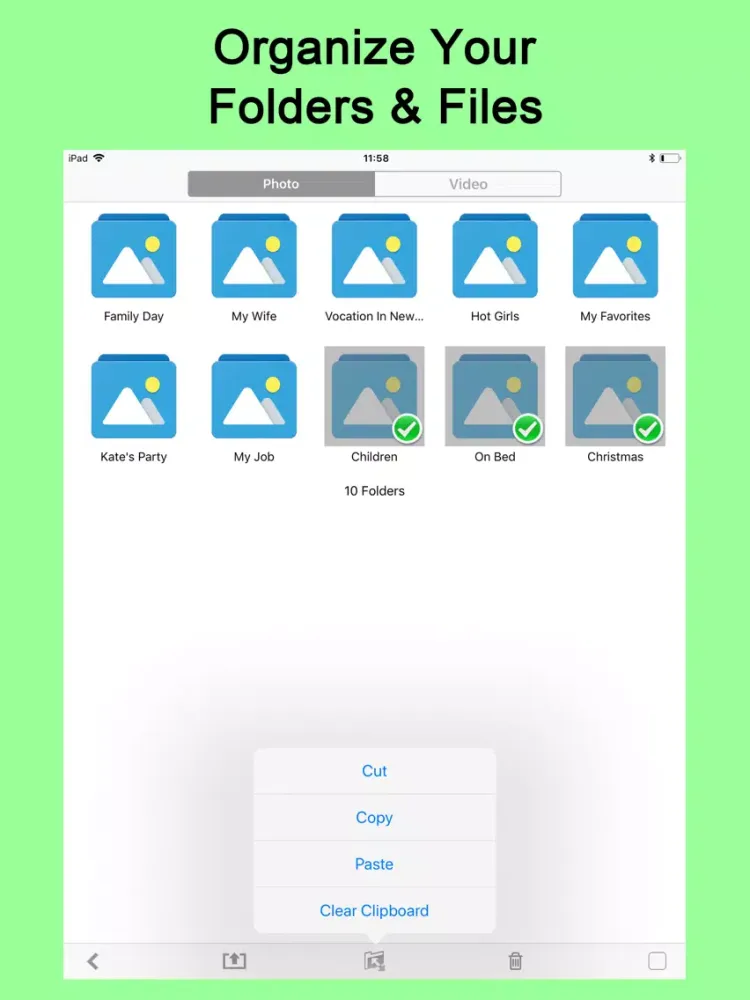 Скриншоты Photo Vault Locked Photo Album iPad 
