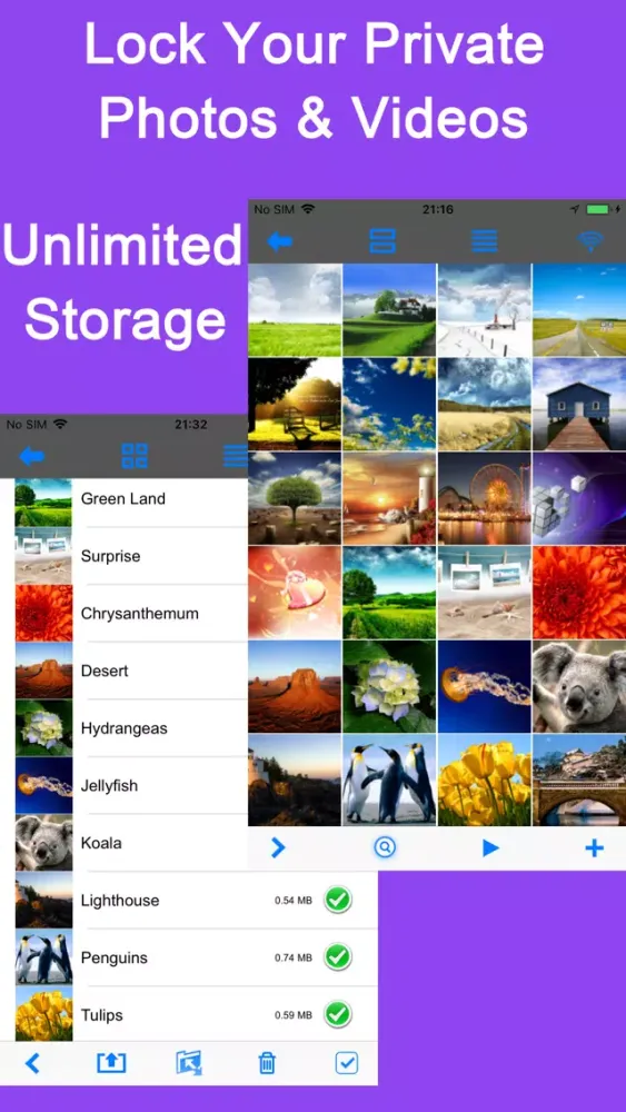 Скриншоты Photo Vault Locked Photo Album