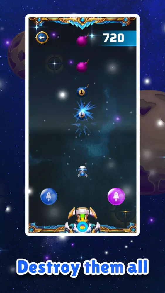 Tangkapan skrin Galaxy Tanks : Battle War