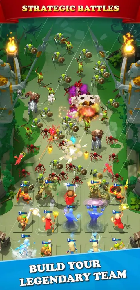 Tangkapan skrin Merge Heroes: The Last Lord