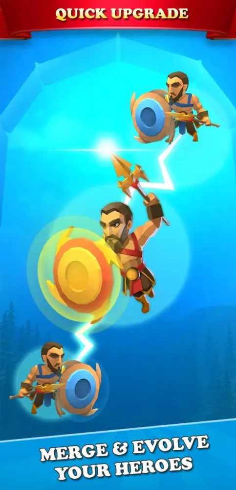 Tangkapan skrin Merge Heroes: The Last Lord