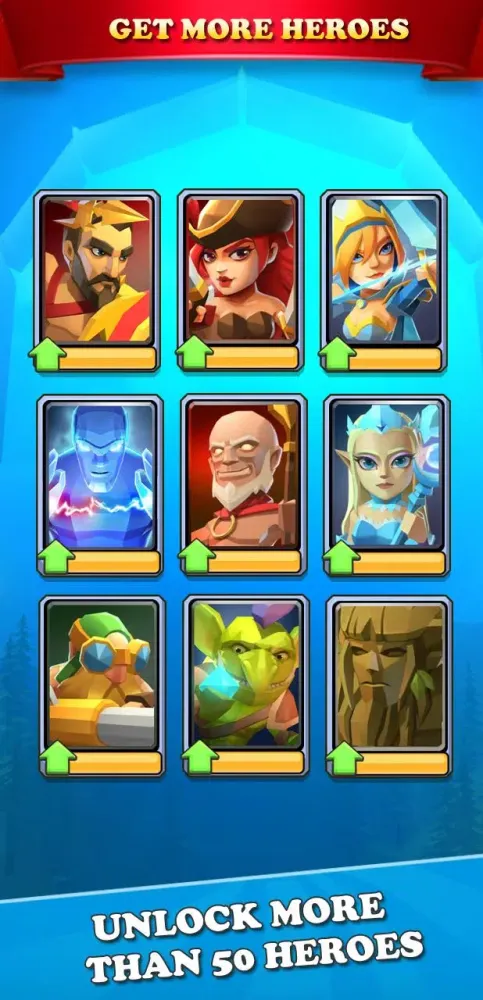 Tangkapan skrin Merge Heroes: The Last Lord