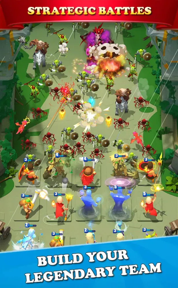 Tangkapan skrin Merge Heroes: The Last Lord