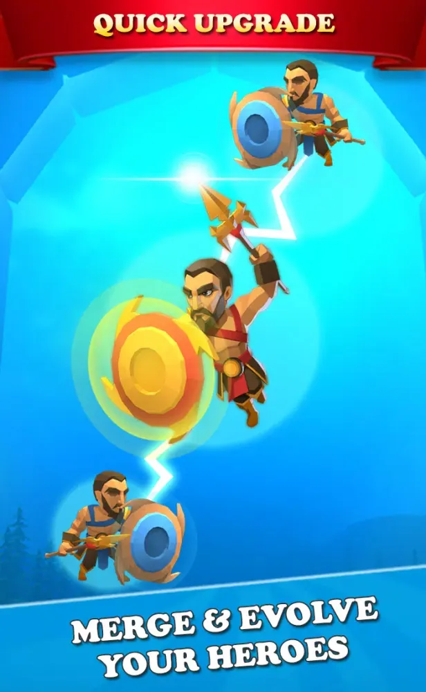 Tangkapan skrin Merge Heroes: The Last Lord