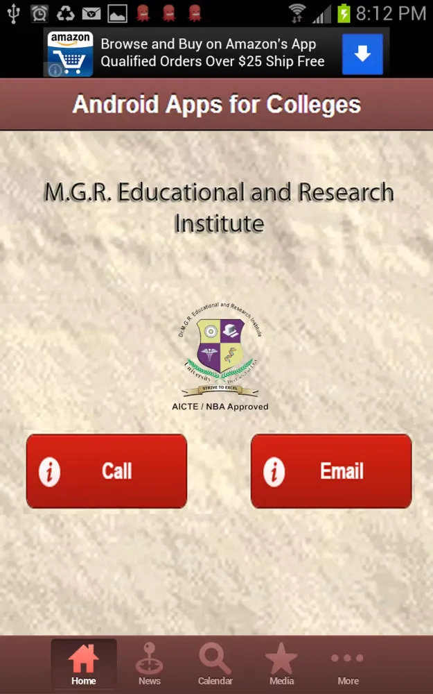 M.G.R. Edu and Research Inst Screenshots