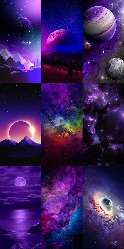 Galaxy Wallpapers HD应用截图