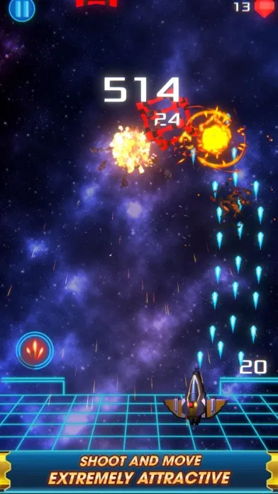 Captures d'écran de Infinite Galaxy Shooting