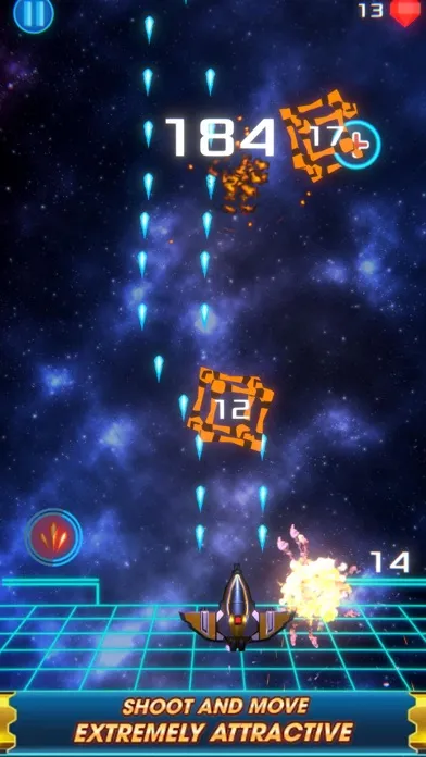 Captures d'écran de Infinite Galaxy Shooting