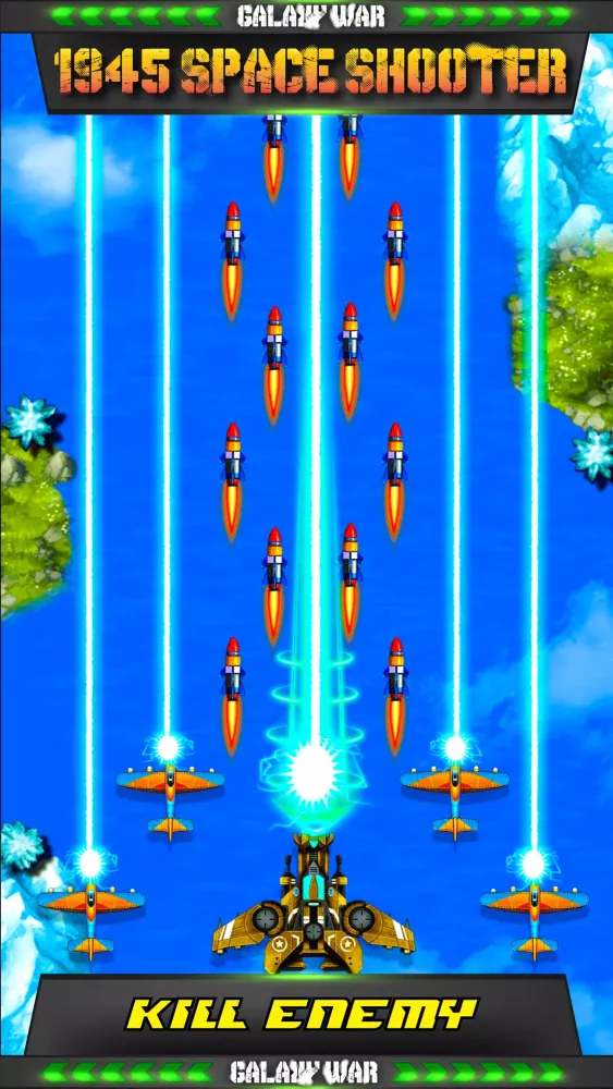 تصاویر Galaxy War 1945 Space Shooter