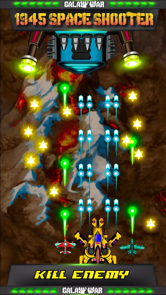 تصاویر Galaxy War 1945 Space Shooter