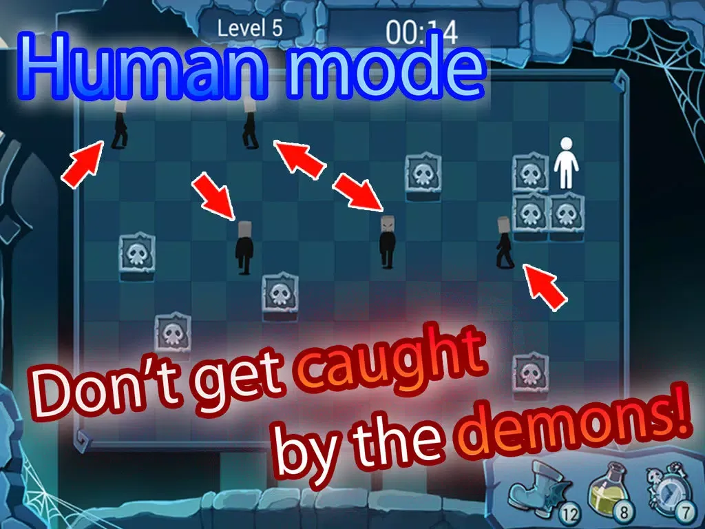 ภาพหน้าจอของ Bone Dark Mansion – Save Our Souls iPad 