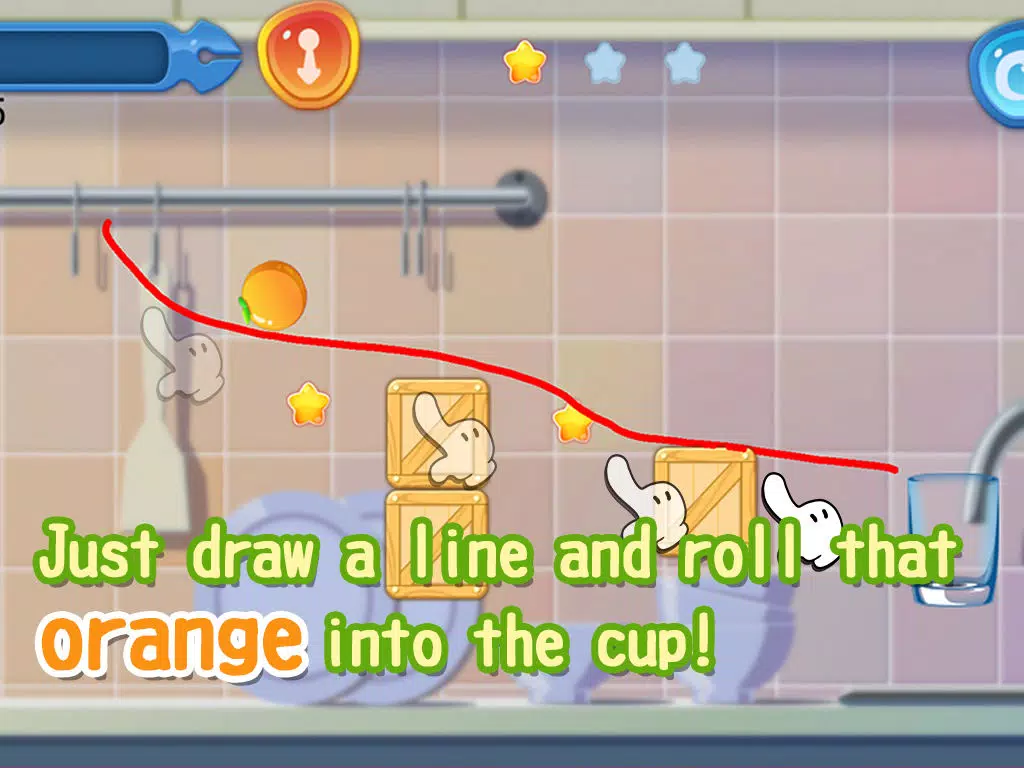 The Rolling Orange and Pencil iPad  स्क्रीनशॉट