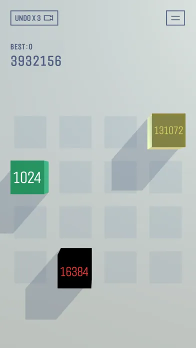 Captures d'écran de 2048 CUBE