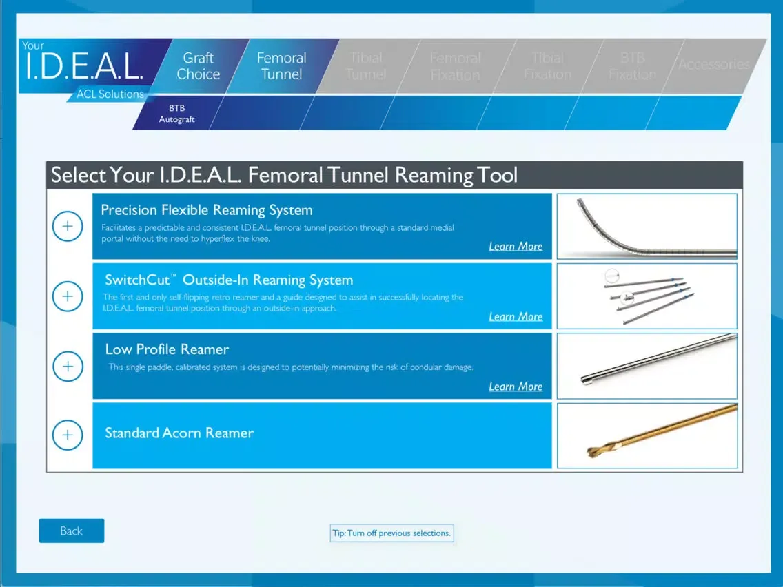 Zimmer Biomet I.D.E.A.L. Solutions iPad 應用截圖