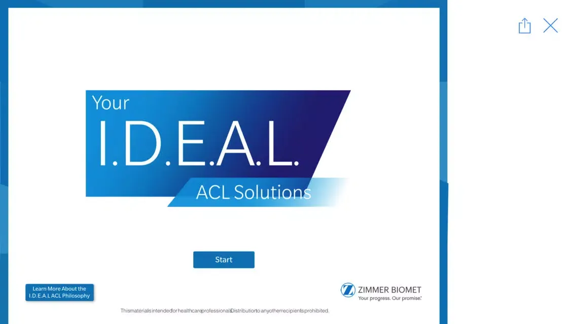 Zimmer Biomet I.D.E.A.L. Solutions應用截圖
