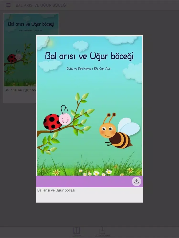 Bal Arısı ve Uğur Böceği iPad  स्क्रीनशॉट