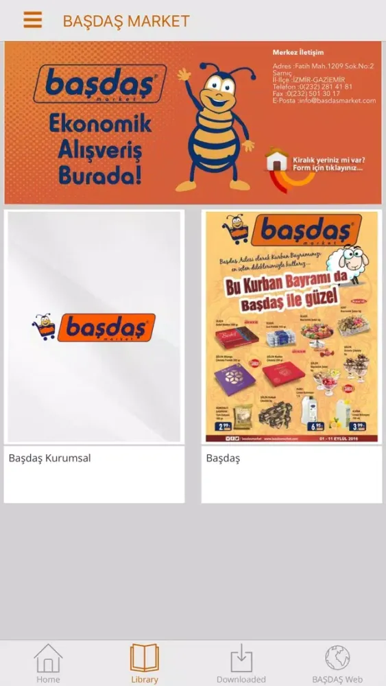 Başdaş Market स्क्रीनशॉट