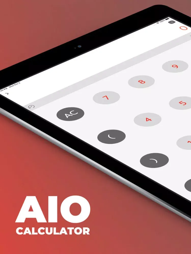Capturas de pantalla de AIO Calculator iPad 
