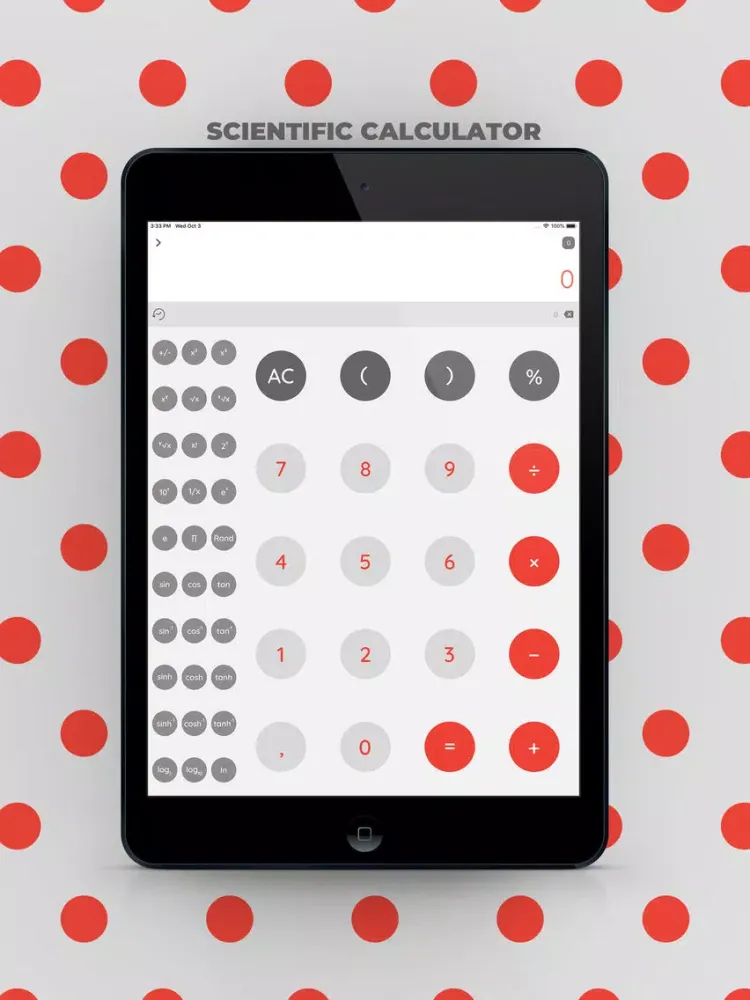 Capturas de pantalla de AIO Calculator iPad 