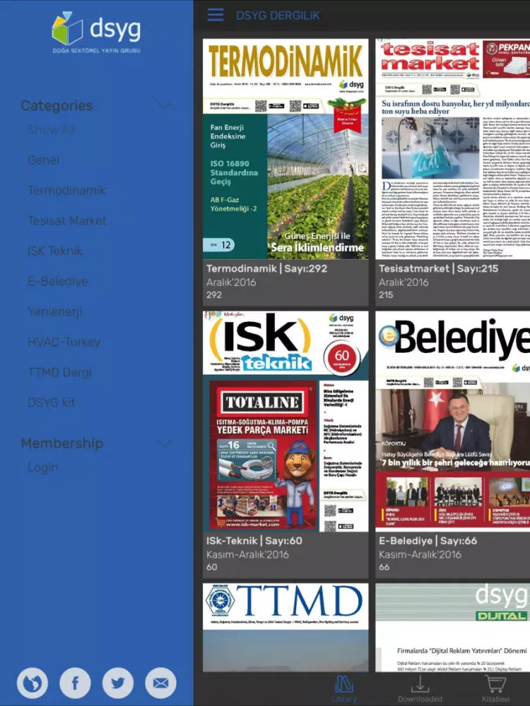تصاویر DSYG DERGİLİK iPad 