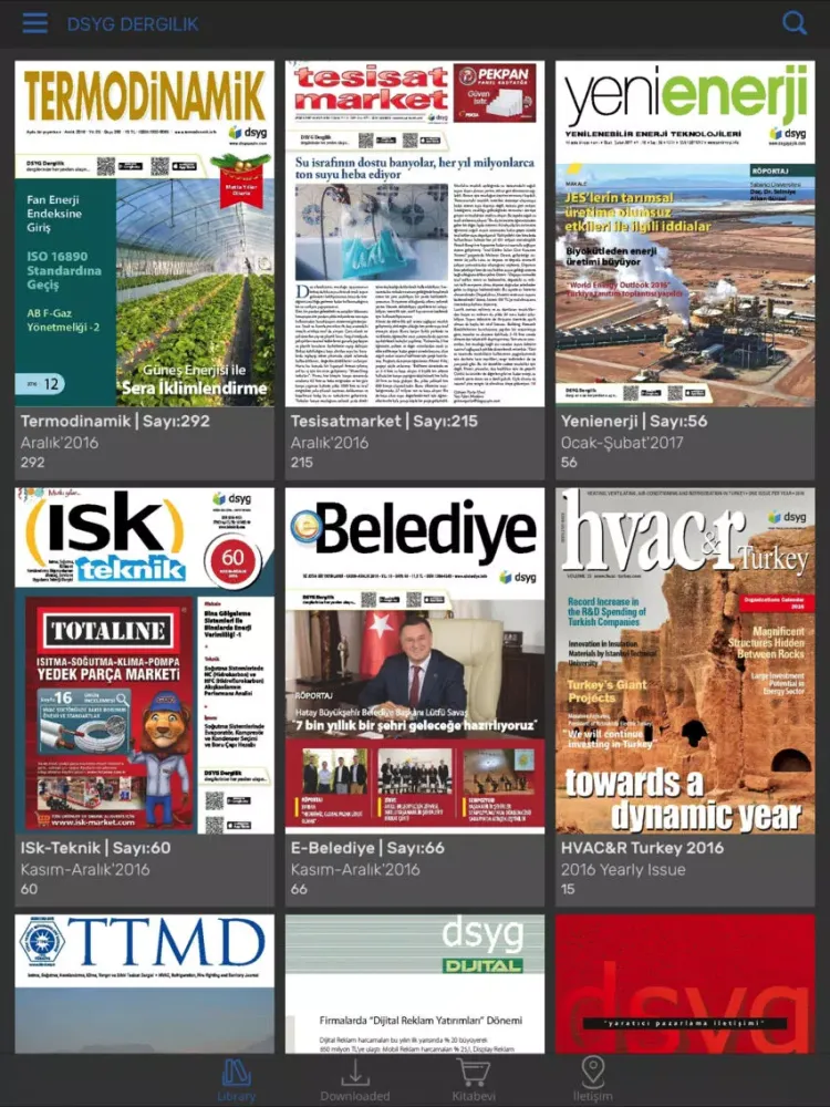 تصاویر DSYG DERGİLİK iPad 