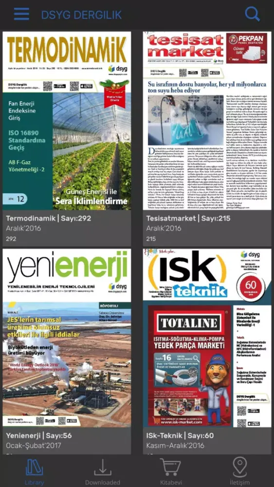 تصاویر DSYG DERGİLİK