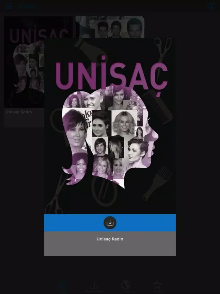 Uni Saç iPad 应用截图