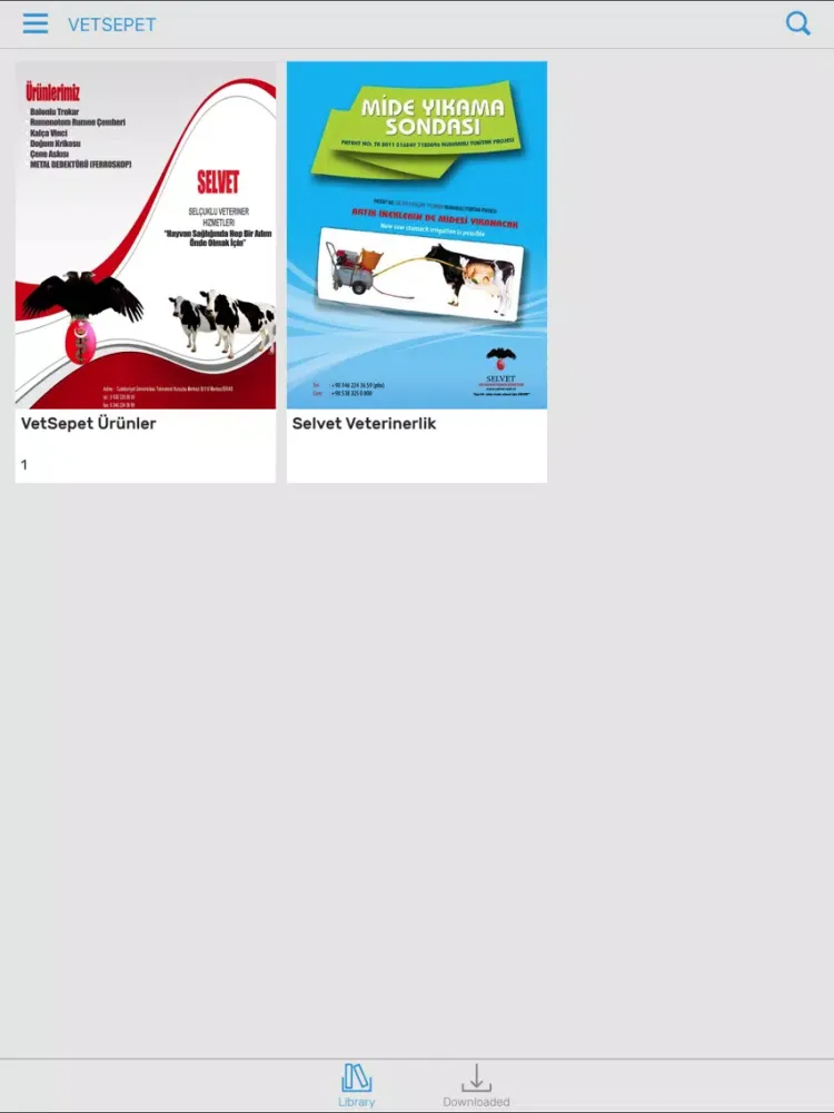 Vetsepet iPad  Screenshots