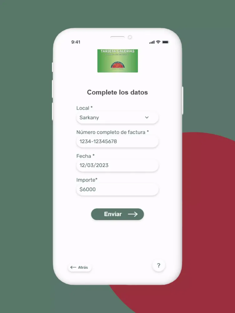TARJETA GALERIAS PACIFICO Screenshots