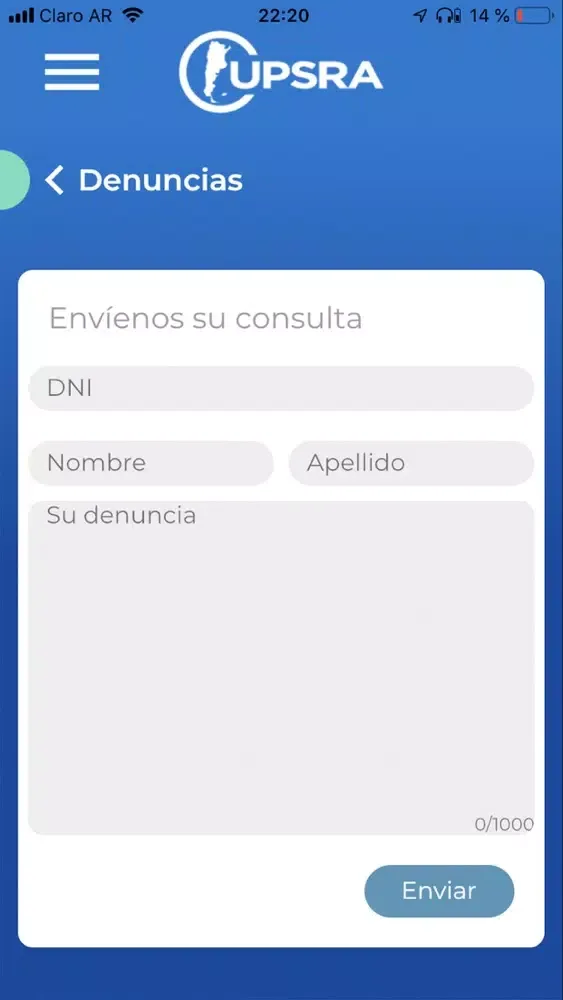 UPSRA Screenshots