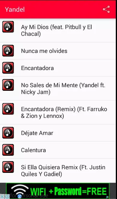 Musica Yandel Ay Mi Dios Screenshots