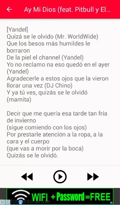 Musica Yandel Ay Mi Dios Screenshots