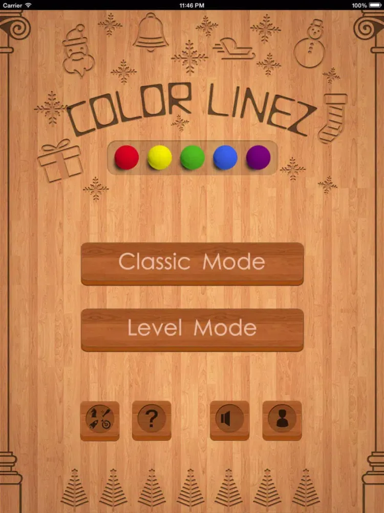 Ảnh chụp màn hình của Clolr Linez HD-10x10-Five Or More iPad 