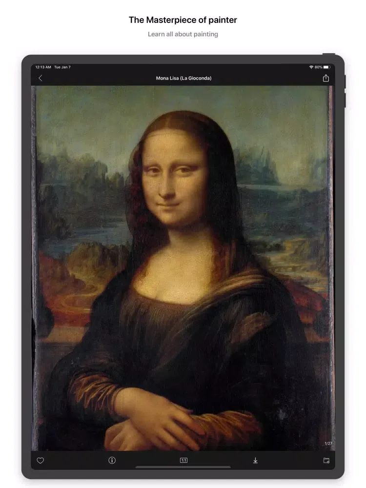 Скриншоты Gallerix - Giant Online Museum iPad 