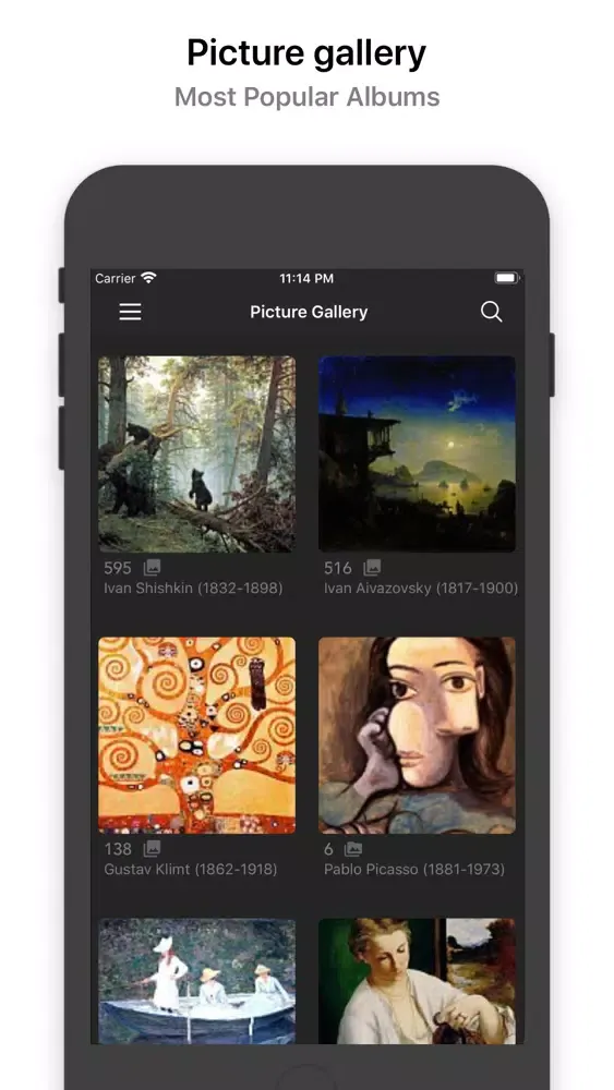 Скриншоты Gallerix - Giant Online Museum