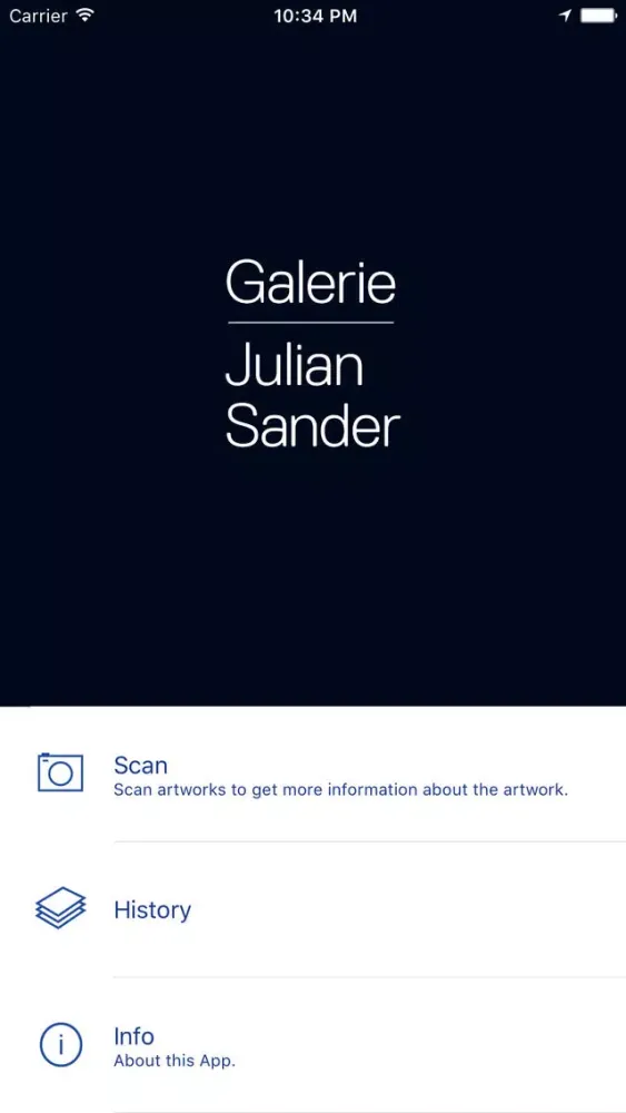 Galerie Julian Sander应用截图