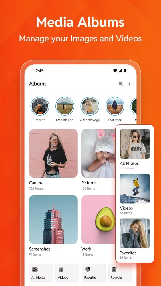 Tangkapan layar Gallery : Photo & Video