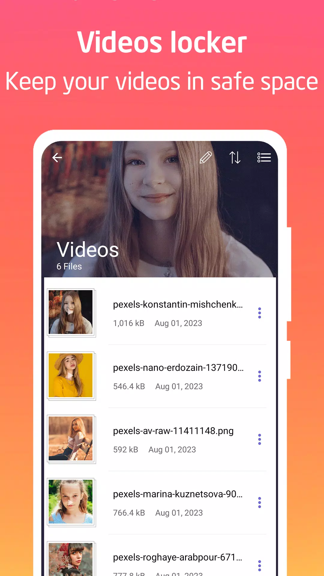 Hide Photo, Video Screenshots