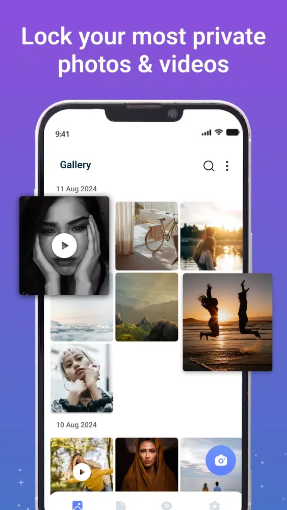 Gallery Vault-Photo Video lock Screenshots
