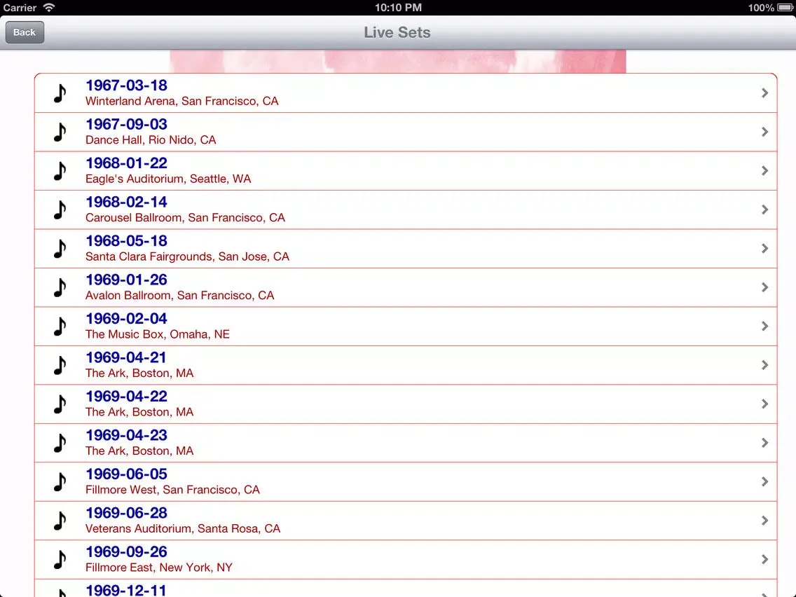 Dead Head Music Pictures Video+ iPad  Screenshots