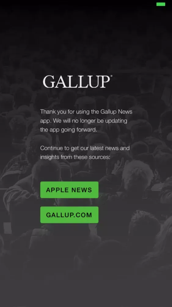 Скриншоты Gallup News