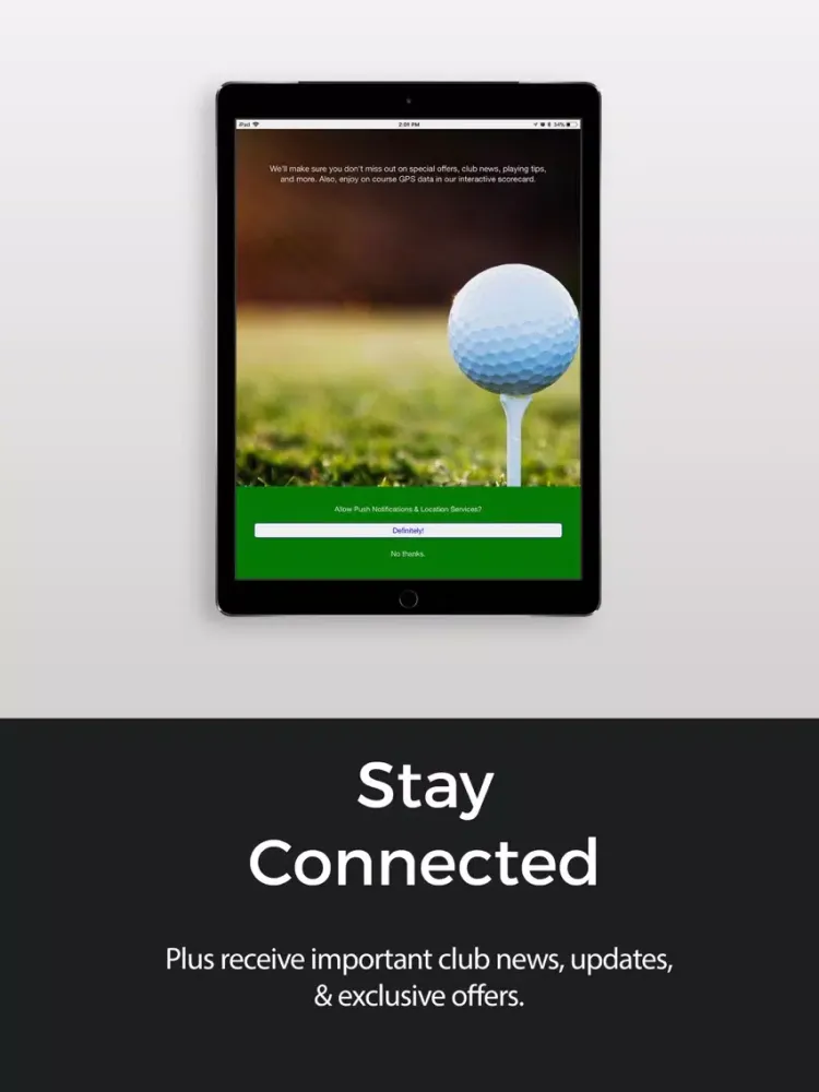 Capturas de pantalla de Jacaranda Golf iPad 