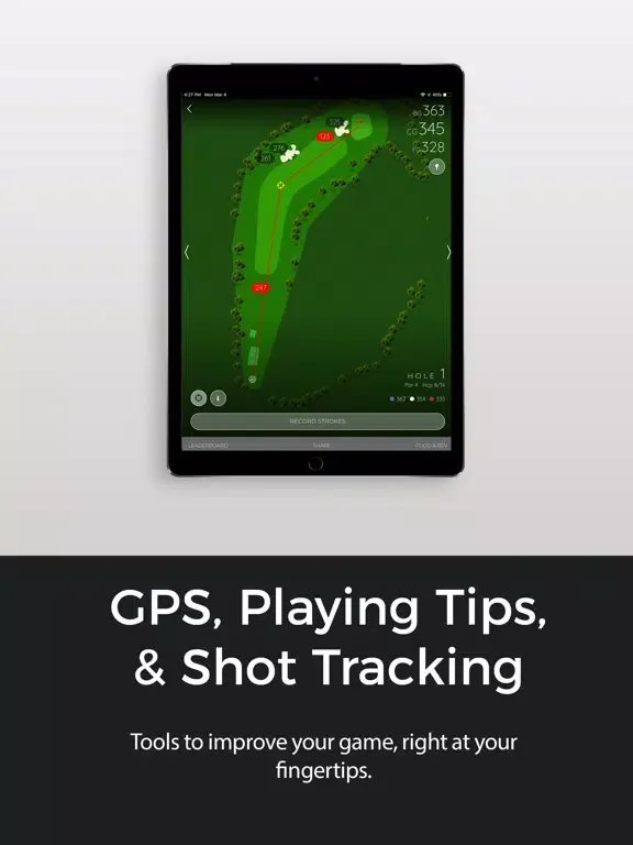 Tangkapan layar The Gallery Golf Club - AZ iPad 