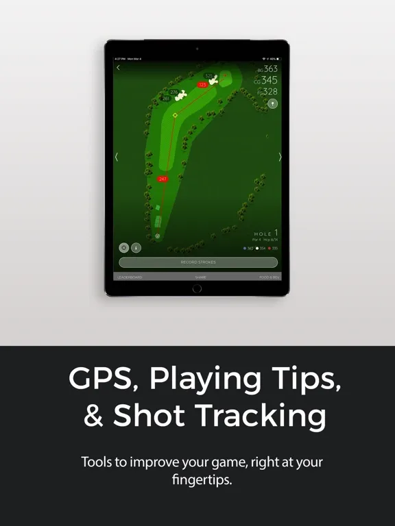 Elbow Springs Golf iPad  Ekran Görüntüleri